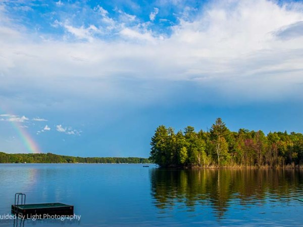 Rainbow on the&nbsp;Lake